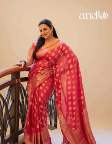 IMOGEN (LINEN BANARASI SAREE)