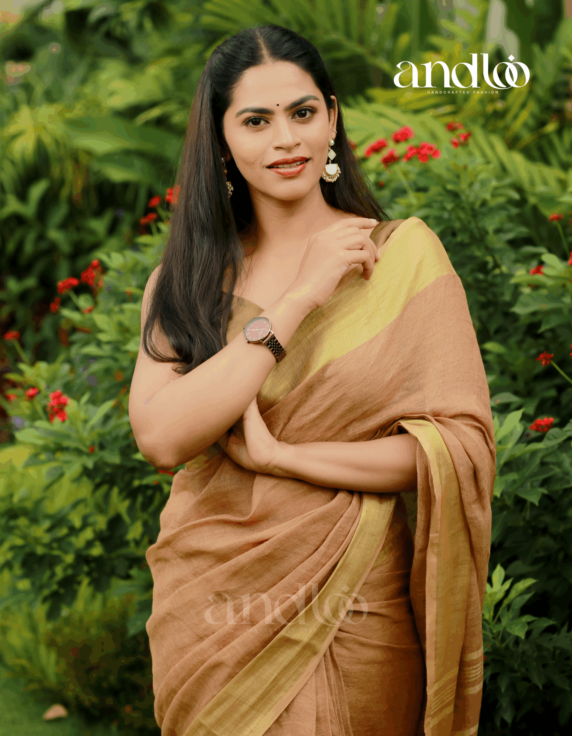 AIKO (PURE LINEN SAREE) - Image 3