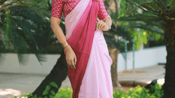 ZAYA ( MUSLIN SAREE)